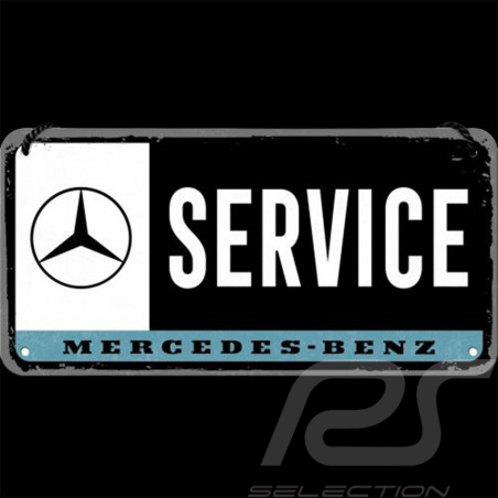 Mercedes-Benz Blechschild Service Hängeschild 10 x 20 B66058167