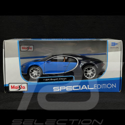 Bugatti Chiron 2016 Frankreich Blau 1/24 Maisto 31514