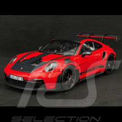 Porsche 911 GT3 RS Weissach Package Type 992 2022 Rouge Indien 1/18 Norev 187365