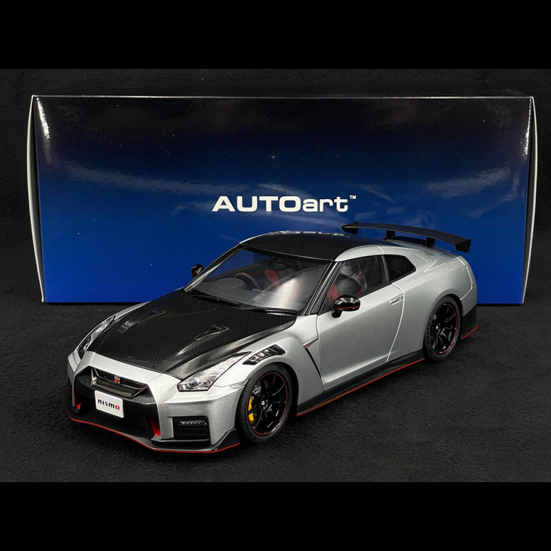 ◎Aa1/18　日産　GT-R　R35 シルバー③ | オートアート (AUTOart) 1⁄18 日産 GT-R (R35) ニスモ