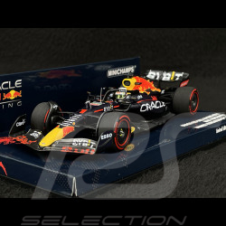 Max Verstappen Red Bull RB18 n° 1 Vainqueur GP Hongrie 2022 F1 1/43 Minichamps 417221301