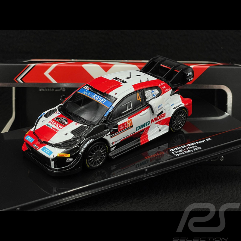 Toyota GR Yaris Rally1 Hybrid n° 4 Platz 3. WRC Rallye Ypern 2022 Gazoo Racing 1/43 Ixo RAM874