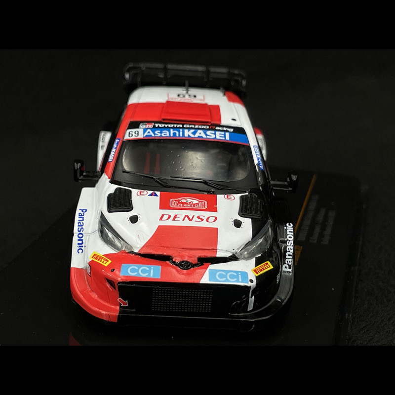 Toyota GR Yaris Rally1 Hybrid n° 69 2nd WRC Rally Monte Carlo 2023