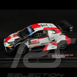 Toyota GR Yaris Rally1 Hybrid n° 33 2ème WRC Rallye d'Ypres 2022 Gazoo Racing 1/43 Ixo RAM873