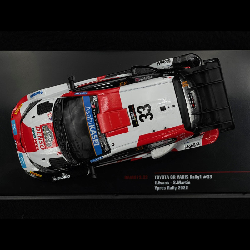 IXOMODELS – Hyundai I20 N Rally1 – Rallye D'Ypern 2022 N°2 – 1/43