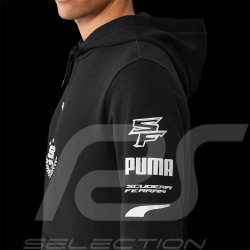 Ferrari Sweatshirt 95 ans F1 Team Leclerc Sainz Puma Black 701228026-001