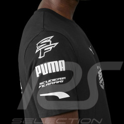 Ferrari T-shirt 95 years F1 Team Leclerc Sainz Puma Black 701228027-001