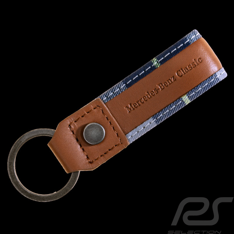 Mercedes-Benz Keyring Classic Leather Brown B66058303
