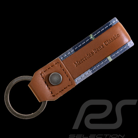 Mercedes-Benz Keyring Classic Leather Brown B66058303