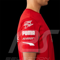 Ferrari T-shirt 95 years F1 Team Leclerc Sainz Puma Red 701228027-002
