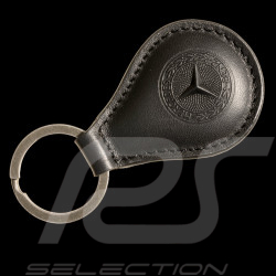 Porte-clés Mercedes-Benz Classic Goutte Cuir Carreaux Noir B66058306
