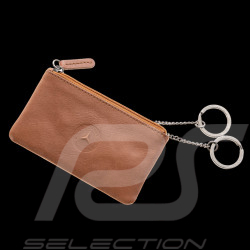 Mercedes-Benz Keyring Pouch Classic Leather Brown B66058308