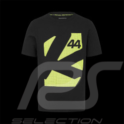 Mercedes T-shirt F1 n° 44 Lewis Hamilton Black / Yellow 701227121-001