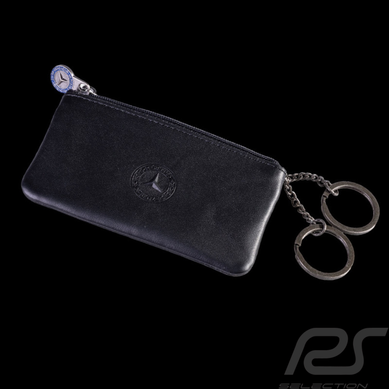 Mercedes-Benz Keyring Pouch Classic Leather Black B66058309