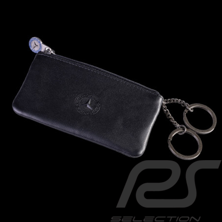 Mercedes-Benz Keyring Pouch Classic Leather Black B66058309