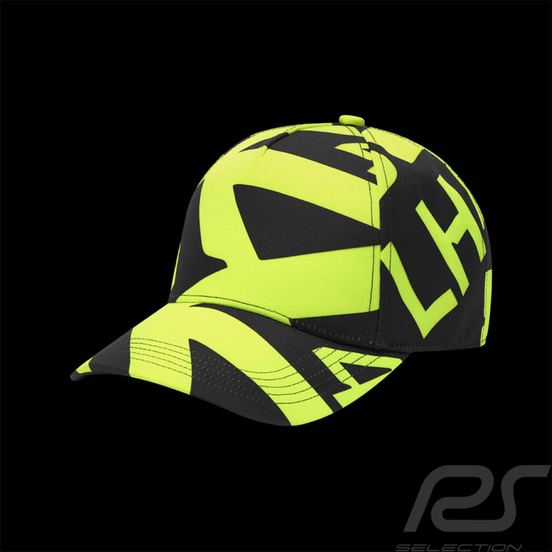 Casquette Mercedes AMG F1 n° 44 Lewis Hamilton Noir / Jaune 701227590-001