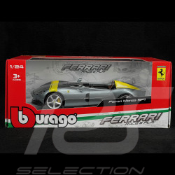 Ferrari Monza SP1 2019 Gris / Jaune 1/24 Bburago 26027