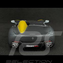 Ferrari Monza SP1 2019 Gris / Jaune 1/24 Bburago 26027