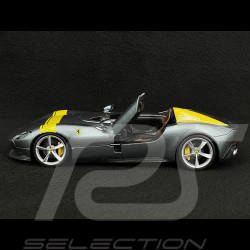 Ferrari Monza SP1 2019 Grey / Yellow 1/24 Bburago 26027