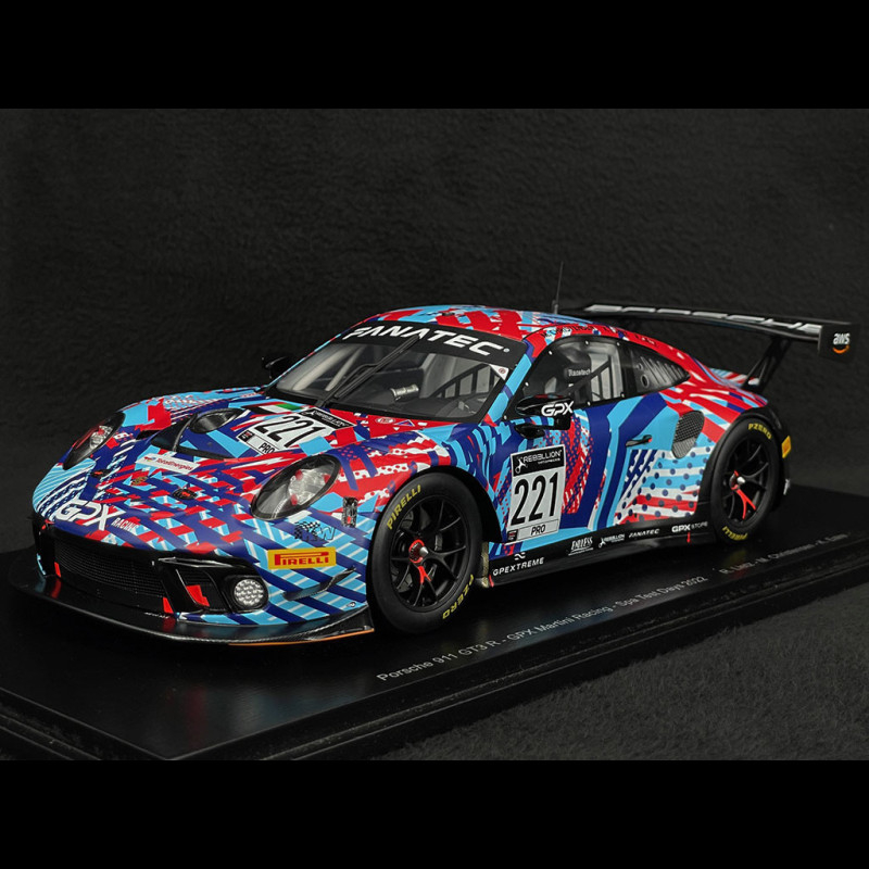 Porsche 911 GT3 R Type 992 n° 221 Spa Test Days 2022 GPX Martini Racing ...