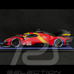 Ferrari 499P n° 50 5ème 24h Le Mans 2023 1/18 LookSmart LS18RC023