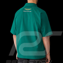 Aston Martin Poloshirt F1 Team Alonso Stroll Grün 701228838-001