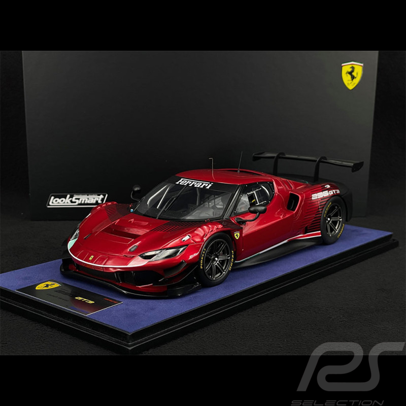 Ferrari 296 GT3 2022 Rot Rosso Corsa 1/18 LookSmart LS18RC024