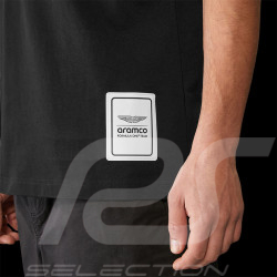 Aston Martin Poloshirt F1 Team Alonso Stroll Schwarz 701228838-002