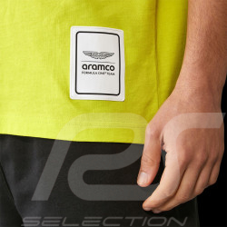 T-shirt Aston Martin F1 Team Alonso Stroll Jaune Lime 701228837-002