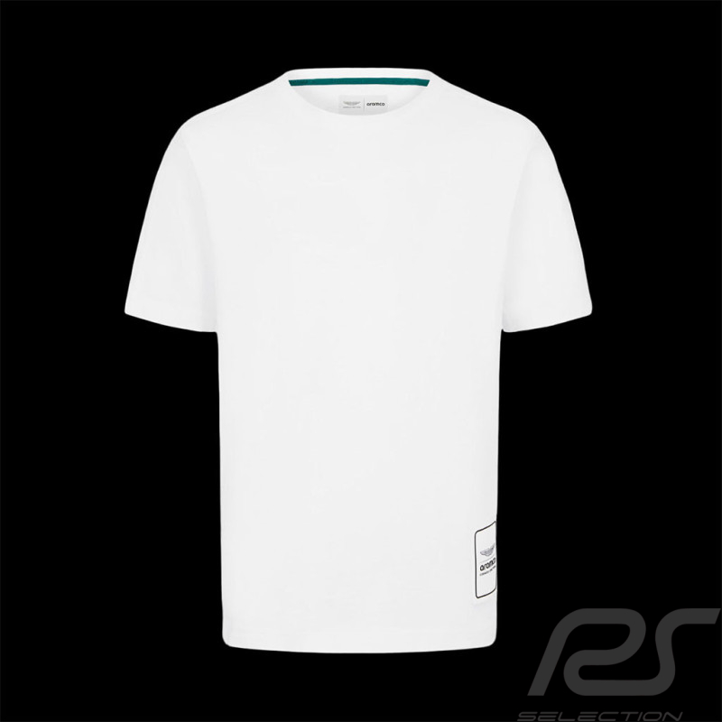 T-shirt Aston Martin F1 Team Alonso Stroll Blanc 701228837-003