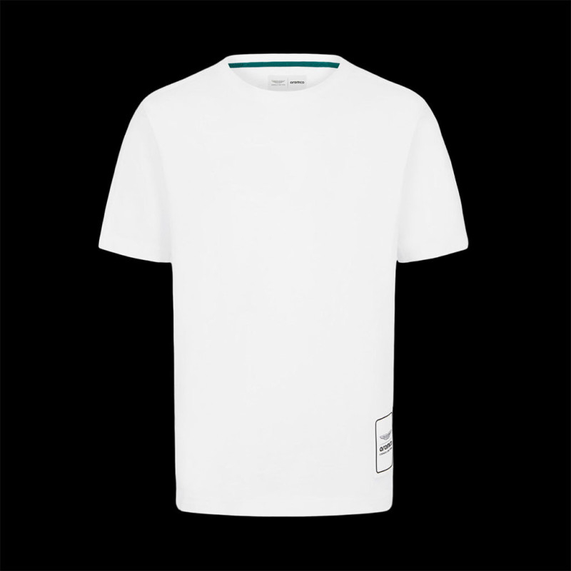 Angelino Aston Martin Tee White