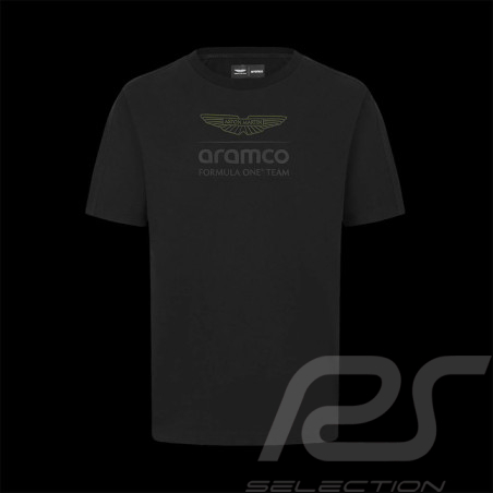 T-shirt Aston Martin F1 Team Alonso Stroll Noir 701228841-001