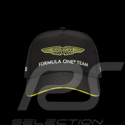 Casquette Aston Martin BOSS F1 Team Alonso Stroll Noir 701229245-003
