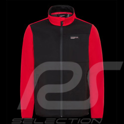 Veste Porsche Motorsport 5 Softshell Noir / Rouge WAP159RMSF - homme