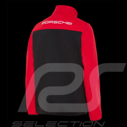 Porsche Jacket Motorsport 5 Softshell Black / Red WAP159RMSF - men