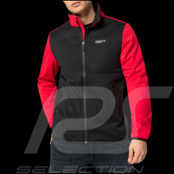 Porsche Jacke Motorsport 5 Softshell Schwarz / Rot WAP159RMSF - herren