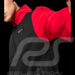 Porsche Jacke Motorsport 5 Softshell Schwarz / Rot WAP159RMSF - herren