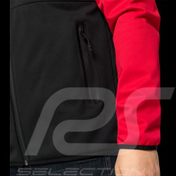 Porsche Jacke Motorsport 5 Softshell Schwarz / Rot WAP159RMSF - herren