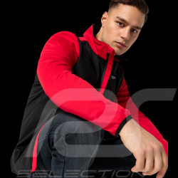 Porsche Jacket Motorsport 5 Softshell Black / Red WAP159RMSF - men