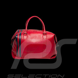 Duo 24h Le Mans leather jacket + Very Big Leather Bag Red