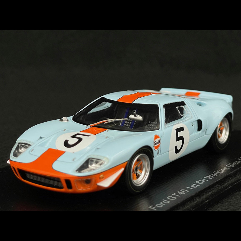 Ford GT40 n° 5 Winner 6h Watkins Glen 1968 Jacky Ickx 1/43 Spark US253