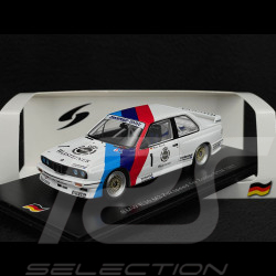 BMW M3 E30 n° 1 Zakspeed Vainqueur DTM Zolder 1987 1/43 Spark SG609