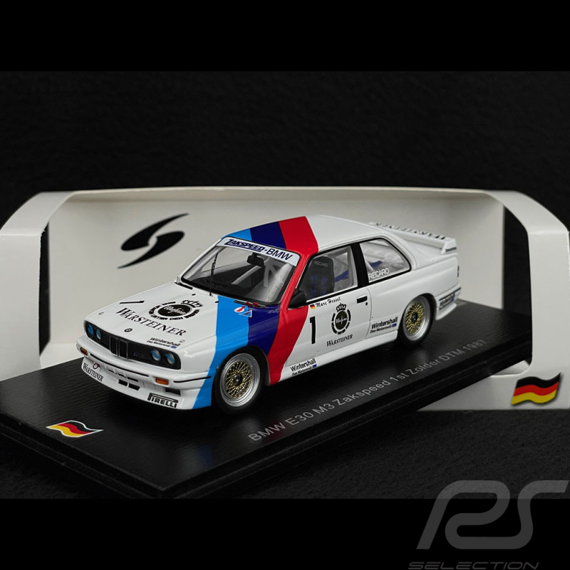 BMW M3 E30 n° 1 Zakspeed Sieger DTM Zolder 1987 1/43 Spark SG609