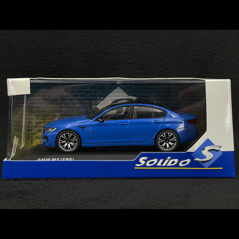 BMW M5 Competition F19 2022 Voodoo Blue 1/43 Solido S4312703