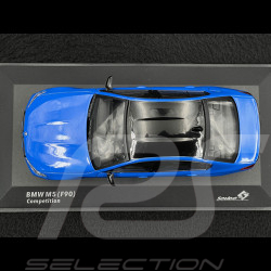 BMW M5 Competition F19 2022 Bleu Vaudou 1/43 Solido S4312703