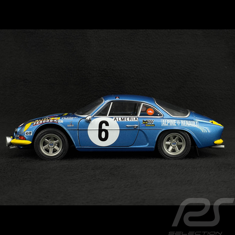 Alpine A110 1600 S n° 6 Rallye Monte Carlo 1972 1/18 Solido S1804207