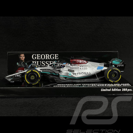 George Russell Mercedes-AMG Petronas W13 E n° 63 3ème GP Hongrie 2022 F1 1/43 Minichamps 417221363