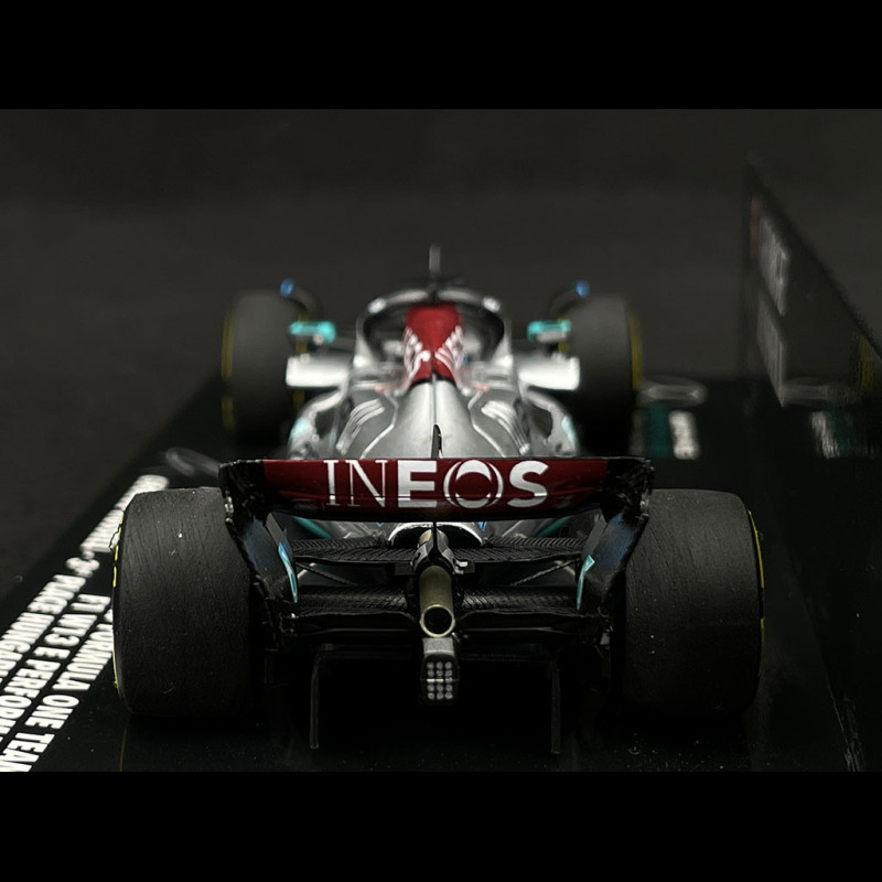 Modèle Réduit 1:43 Mercedes AMG F1 - George Russell, 3ème Place GP D'Espagne 2023 - SpeedGear Neuf