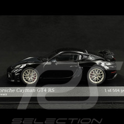 Porsche 718 Cayman GT4 RS 2021 Schwarz 1/43 Minichamps 410069700