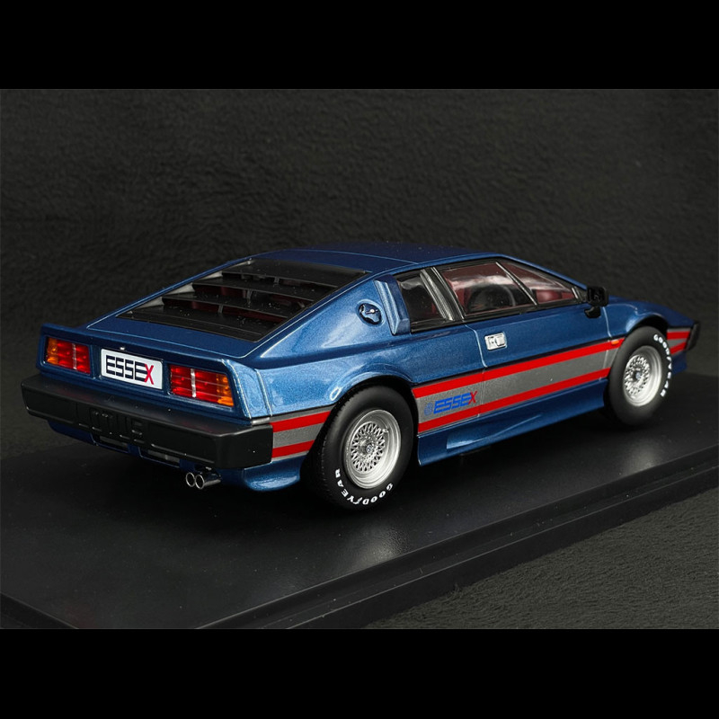 Lotus Esprit Turbo Essex 1981 Bleue - Miniature KK-Scale 1/18 - Neuve